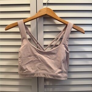 lululemon athletica Light Purple Strappy Sports Bra
